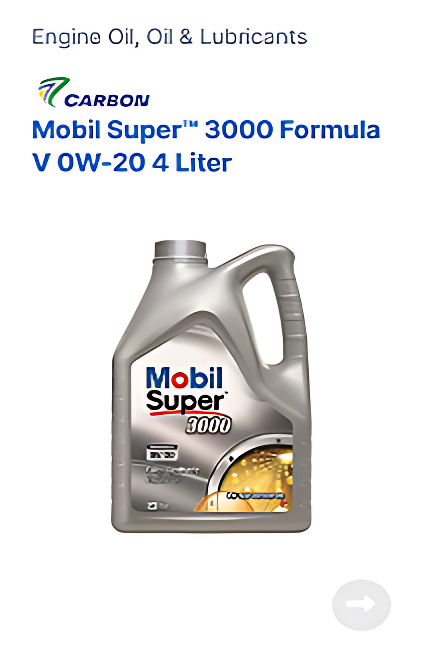 Mobil Super Synthetic oil for engine and car overheating